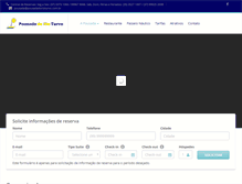 Tablet Screenshot of pousadadorioturvo.com.br